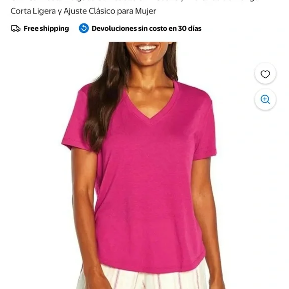 NWT GAP Pink Relaxed Short Sleeve T-Shirt 2XL - Picture 2 of 7